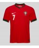 Günstige Portugal Cristiano Ronaldo #7 Heimtrikot EM 2024 Kurzarm